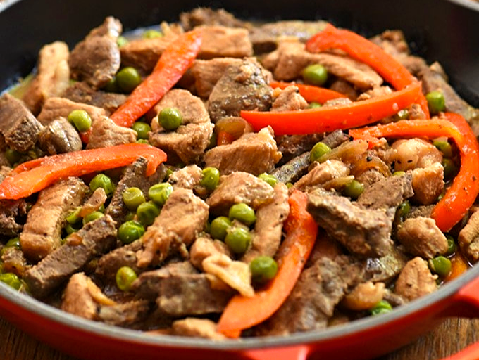 Igado is an authentic Filipino Ilocano dish and is made from strips of pork...