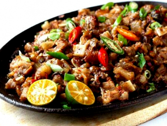 lutong bahay recipe-sizzling pork sisig