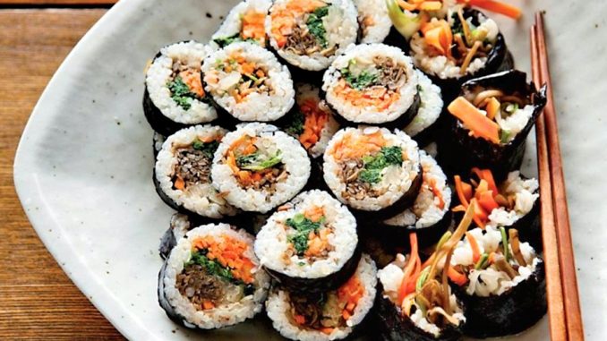 lutong bahay - korean seaweed and rice rolls