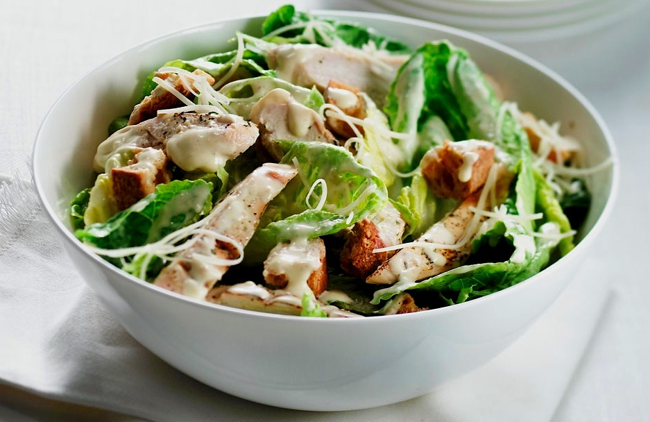 Caesar Chicken Salad.
