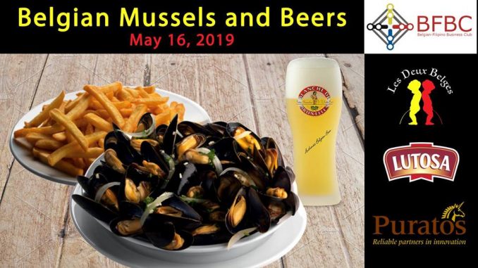 Belgian Mussels, Fries and Beers night
