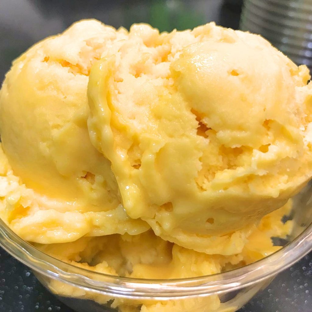 lutong bahay - mango ice cream