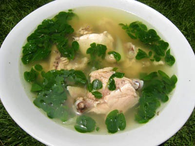 lutong bahay recipe-chicken and malunggay soup