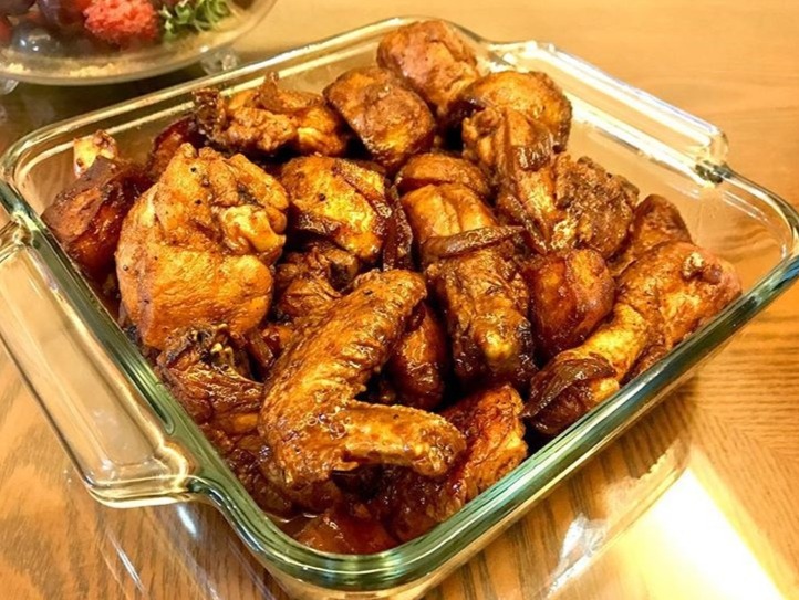 lutong bahay recipe-dried chicken adobo-1