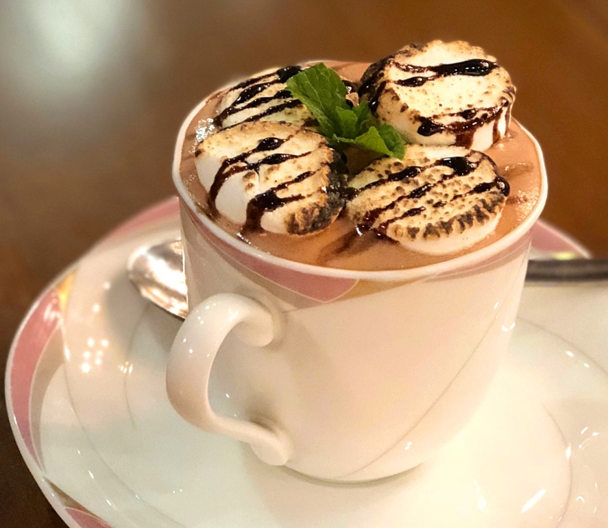 lutong bahay recipe-hot chocolate smores