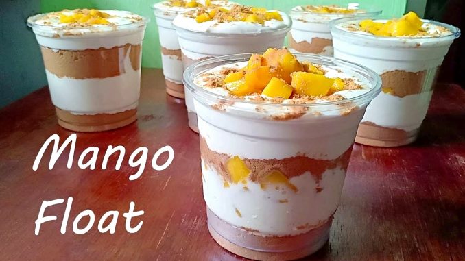 lutong bahay recipe-mango float