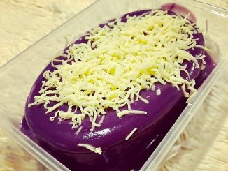 lutong bahay recipe-ube yema cake