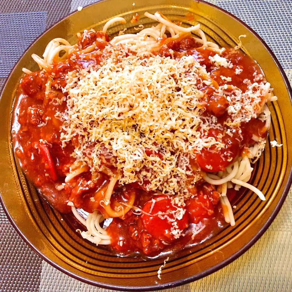 lutong bahay - filipino style spaghetti