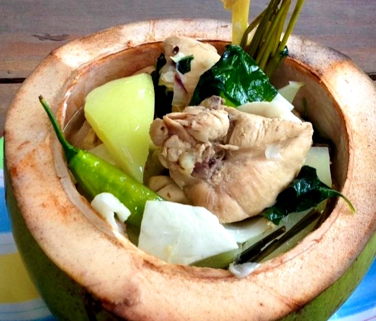 lutong bahay recipe-chicken binakol