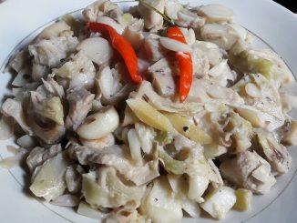lutong bahay recipe-ginataang kamansi