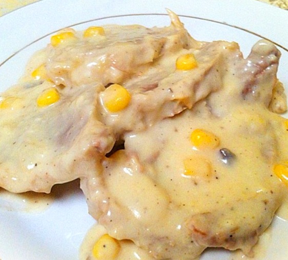 lutong bahay recipe-beef with corn and mushroom