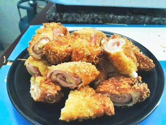 lutong bahay - ham and cheese roll