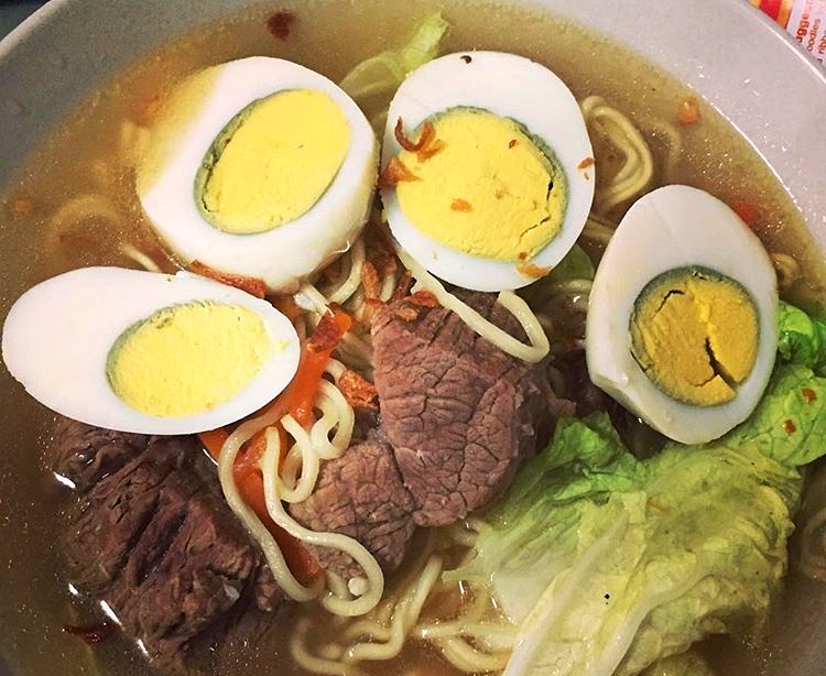 lutong bahay recipe - beef mami soup
