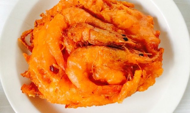 ukoy with shrimp - lutong bahay recipe