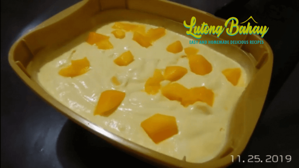 Homemade Mango Ice Cream - Lutong Bahay